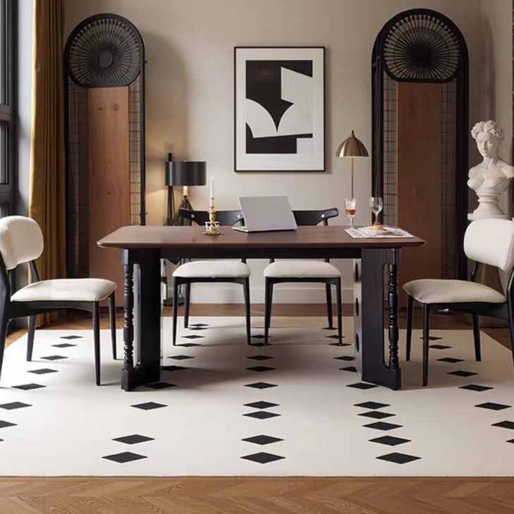 Gaoliang Dining Table Modern Long French Retro Style Dining Room Sets OEM/ODM (CZ224)