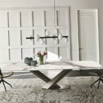 Gaoliang Dining Table Modern Luxury Stone Top Dining Room Table OEM/ODM (CZ225)