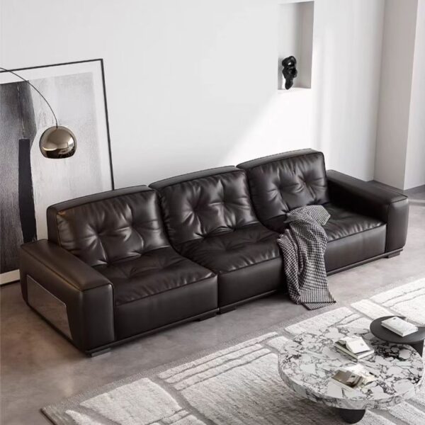 Gaoliang Sofa Luxury Chesterfield Chaise Lounge Sofa Set Furniture OEM/ODM (SF87)
