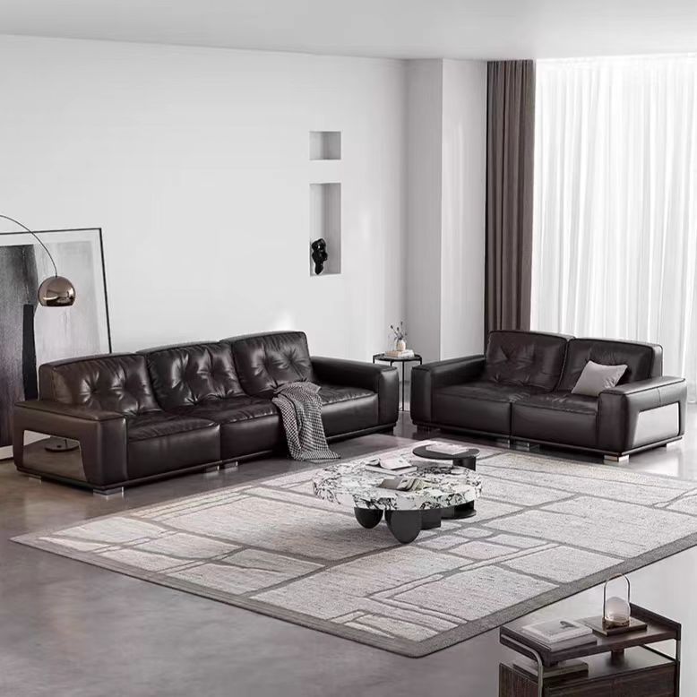 SF87 (5) Gaoliang Sofa Luxury Chesterfield Chaise Lounge Sofa Set Furniture OEM/ODM (SF87)