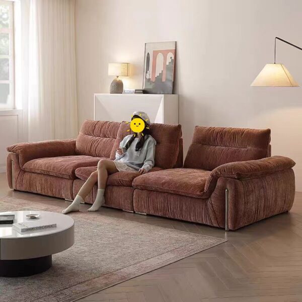 Gaoliang Sofa Adjustable Backrest Cloud Couch Sectional Sofa OEM/ODM (SF89)