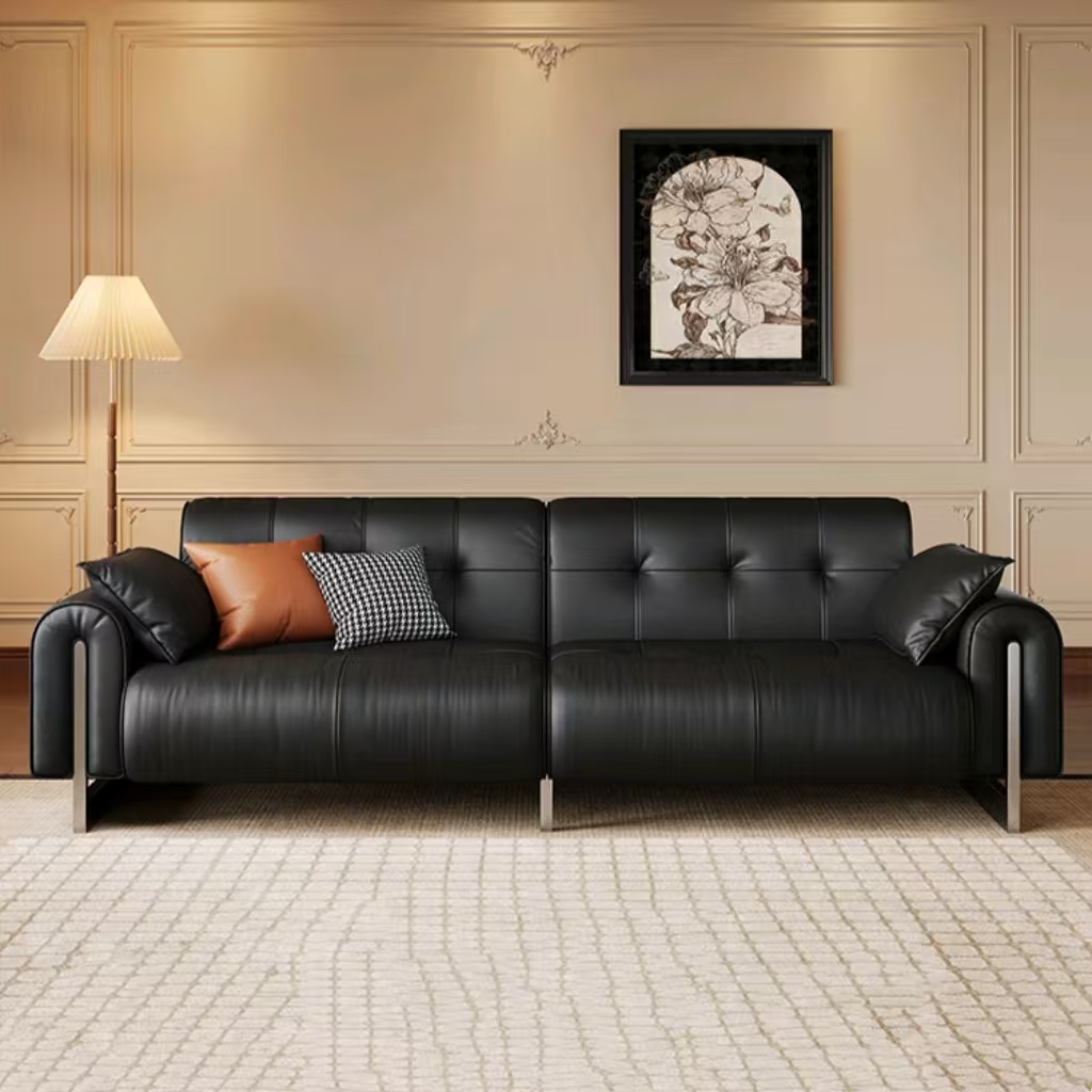SF92 (3) Gaoliang Sofa French Mid Century Elephant Ears Design Living Room Sofa OEM/ODM (SF92)