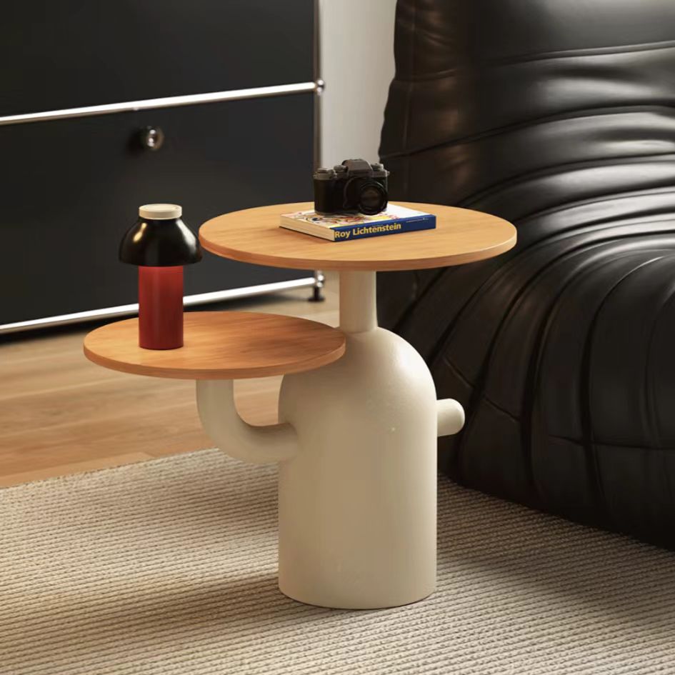 BJ113 (6) Gaoliang Side Table Modern Nordic Ash Wood Side Table for Small Spaces OEM/ODM (BJ113)