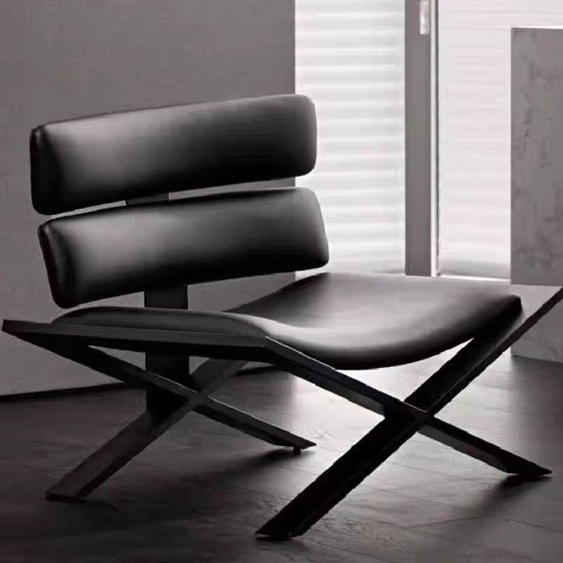 Gaoliang Accent Chair Modern Luxury Stainless Steel Black Armchairs OEM/ODM (DY276)