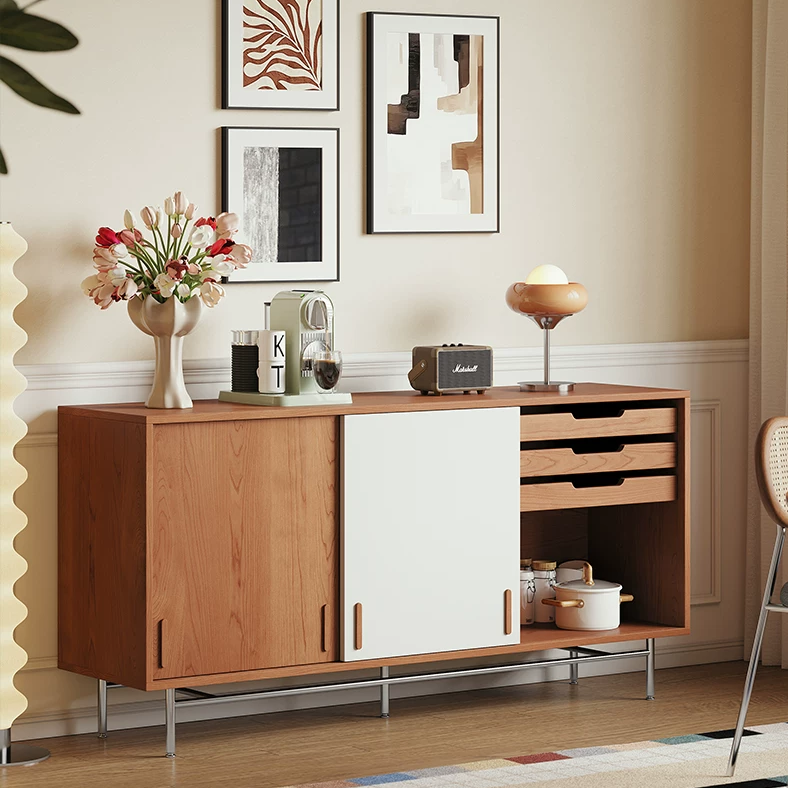 GZ185 (5) Gaoliang Sideboard Modern High Quality Wooden Cabinet Furniture OEM/ODM (GZ185)