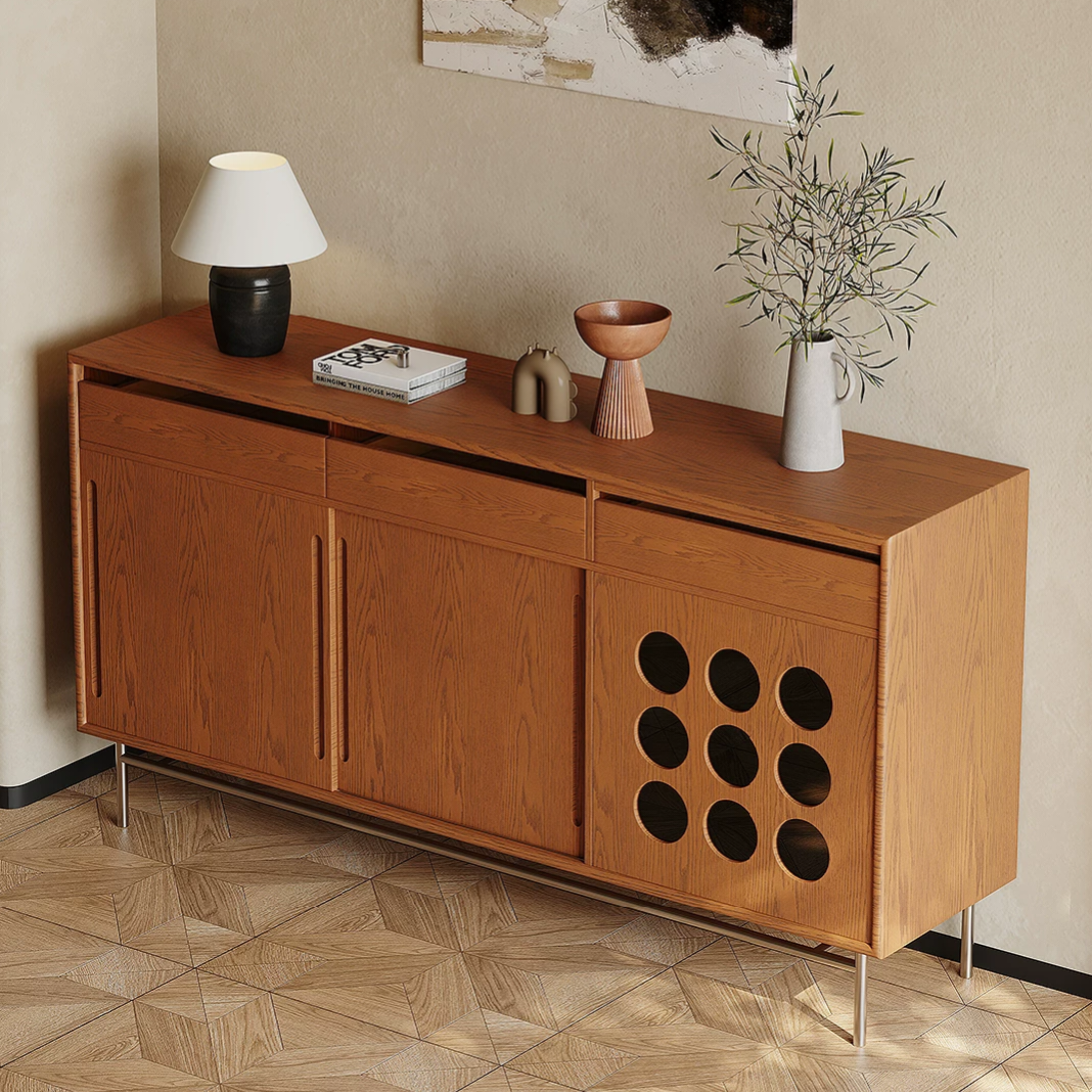 Gaoliang Buffet Cabinet Household Furniture Dining Room Sideboard OEM/ODM (GZ187)