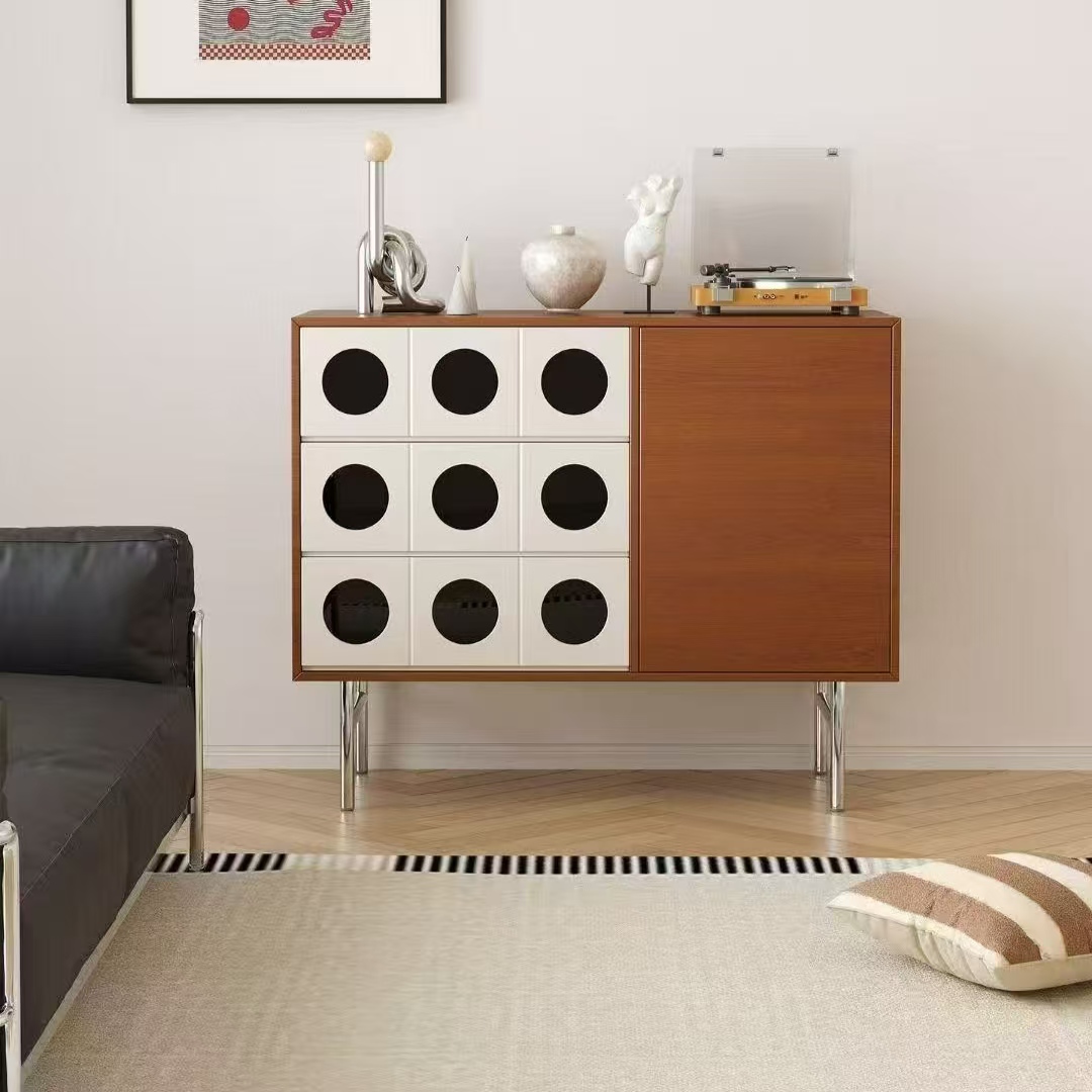 Gaoliang Living Room Cabinets Modern Wooden Entrance Sideboard OEM/ODM (GZ190)