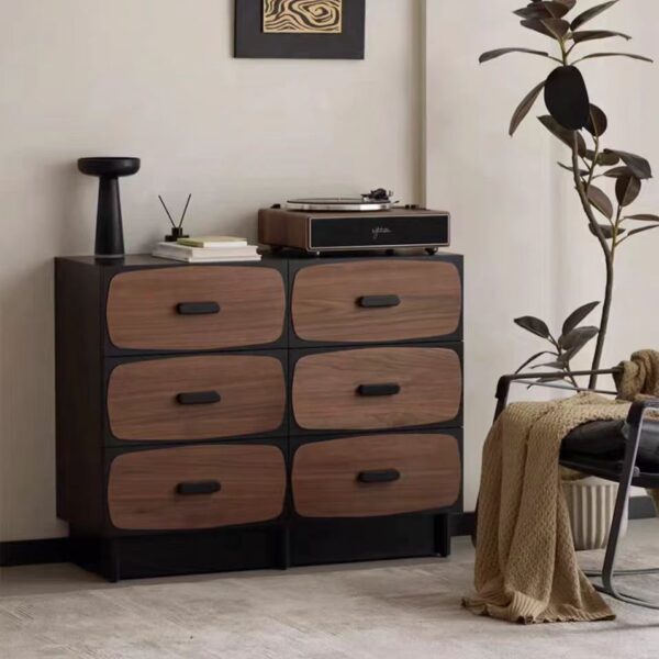 Gaoliang Storage Cabinet Wooden Indoor Home Furniture Sideboard OEM/ODM (GZ195)