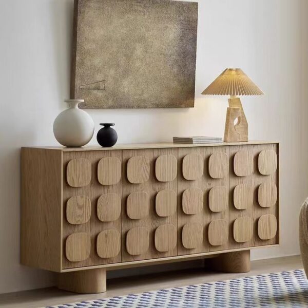 Gaoliang Buffet Cabinet Modern Nordic Wooden Bar Cabinet OEM/ODM (GZ199)