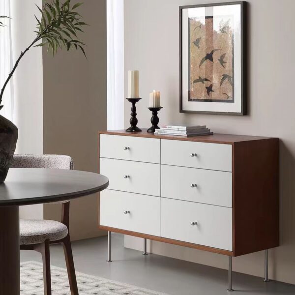 Gaoliang Sideboard Living Room Vintage Wood Sideboard with Drawers OEM/ODM (GZ201)