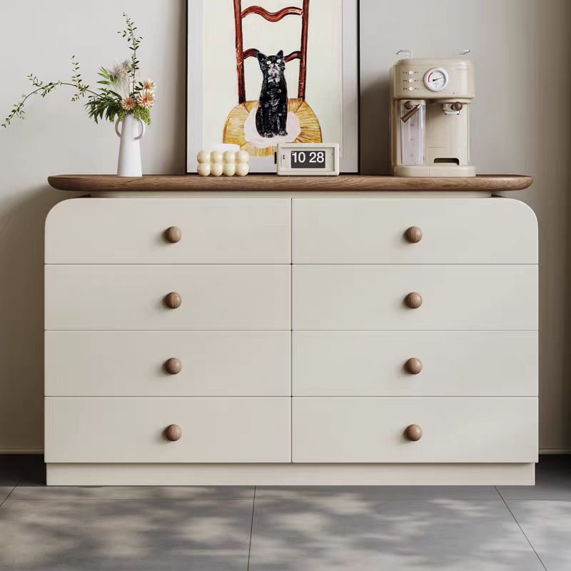 GZ202 Gaoliang Sideboard Modern French Wooden Bar Cabinet Buffet Cabinet OEM/ODM (GZ202)