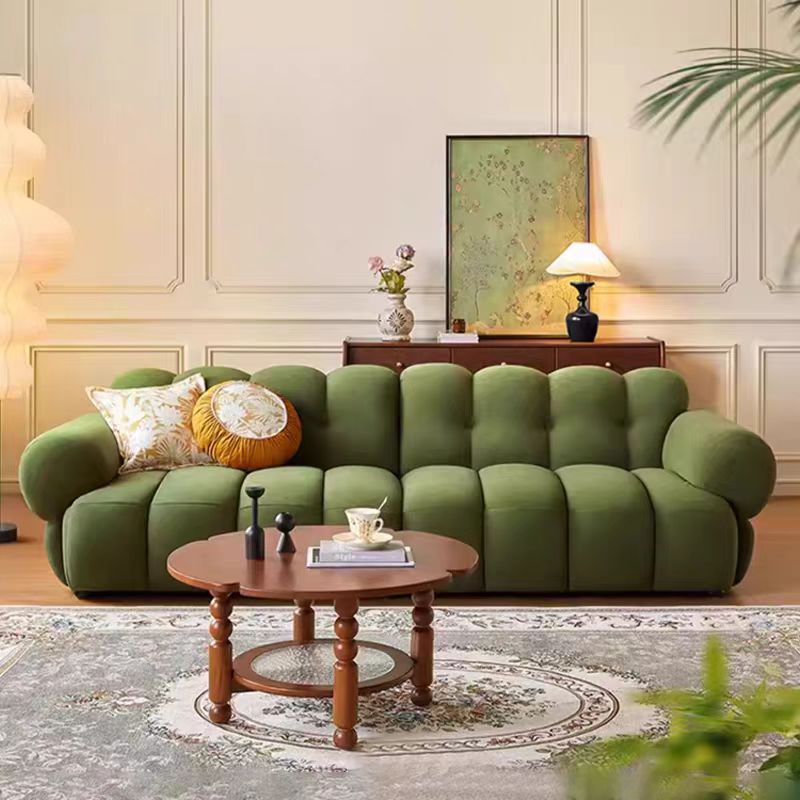 SF95 (3) Gaoliang Sofa Clear Green Modern Comfortable Living Room Furniture Sofa OEM/ODM (SF95)