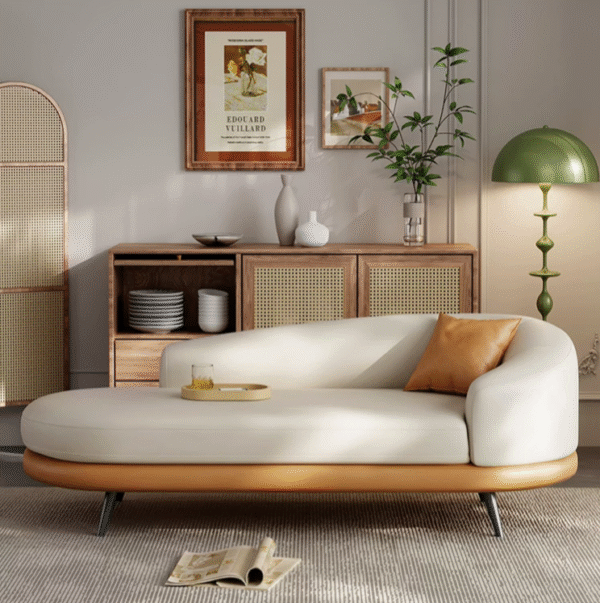 Gaoliang Sofa for Bedroom Modern Lazy Leather Sofa Set OEM/ODM (SF99)