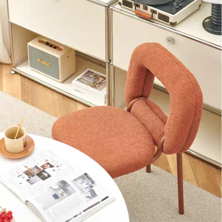 YZ221 (3) Gaoliang Dining Chair Modern Colorful Bedroom Chair for Making Up OEM/ODM (YZ221)