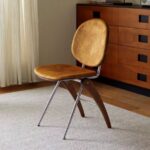 Gaoliang Dining Chair Modern Brown Creative Design Home Chairs OEM/ODM (YZ229)