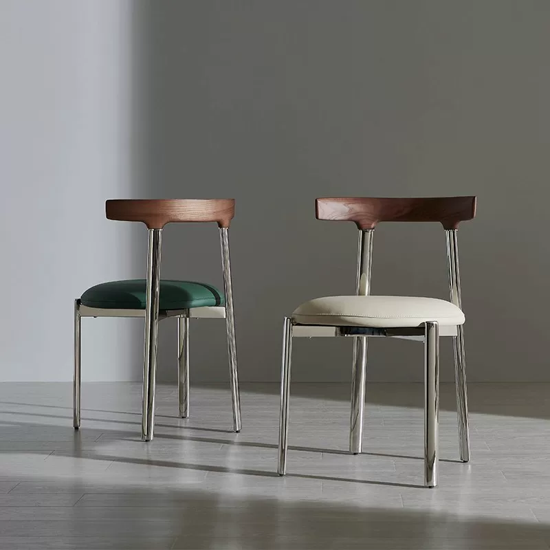 Gaoliang Dining Chair Metal Frame Factory Wholesale Indoor Dining Chairs OEM/ODM (YZ230)