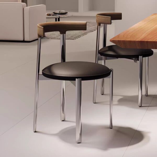 Gaoliang Dining Chair Metal Frame Factory Wholesale Indoor Dining Chairs OEM/ODM (YZ230)