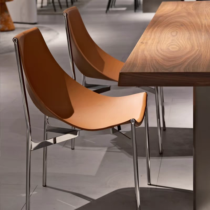 Gaoliang Dining Chair Saddle Leather High Quality Dining Table Chair OEM/ODM (YZ231)
