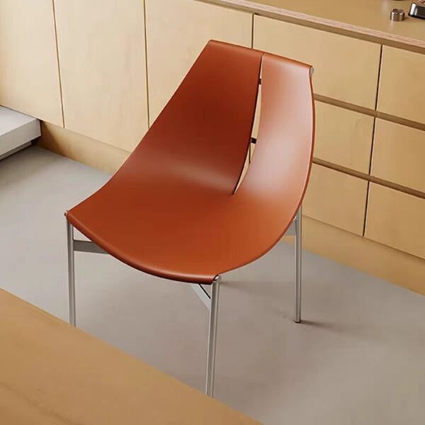 Gaoliang Dining Chair Saddle Leather High Quality Dining Table Chair OEM/ODM (YZ231)