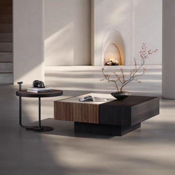 Gaoliang Coffee Table Italian Rectangular Coffee Table for Living Room OEM/ODM (KF353)