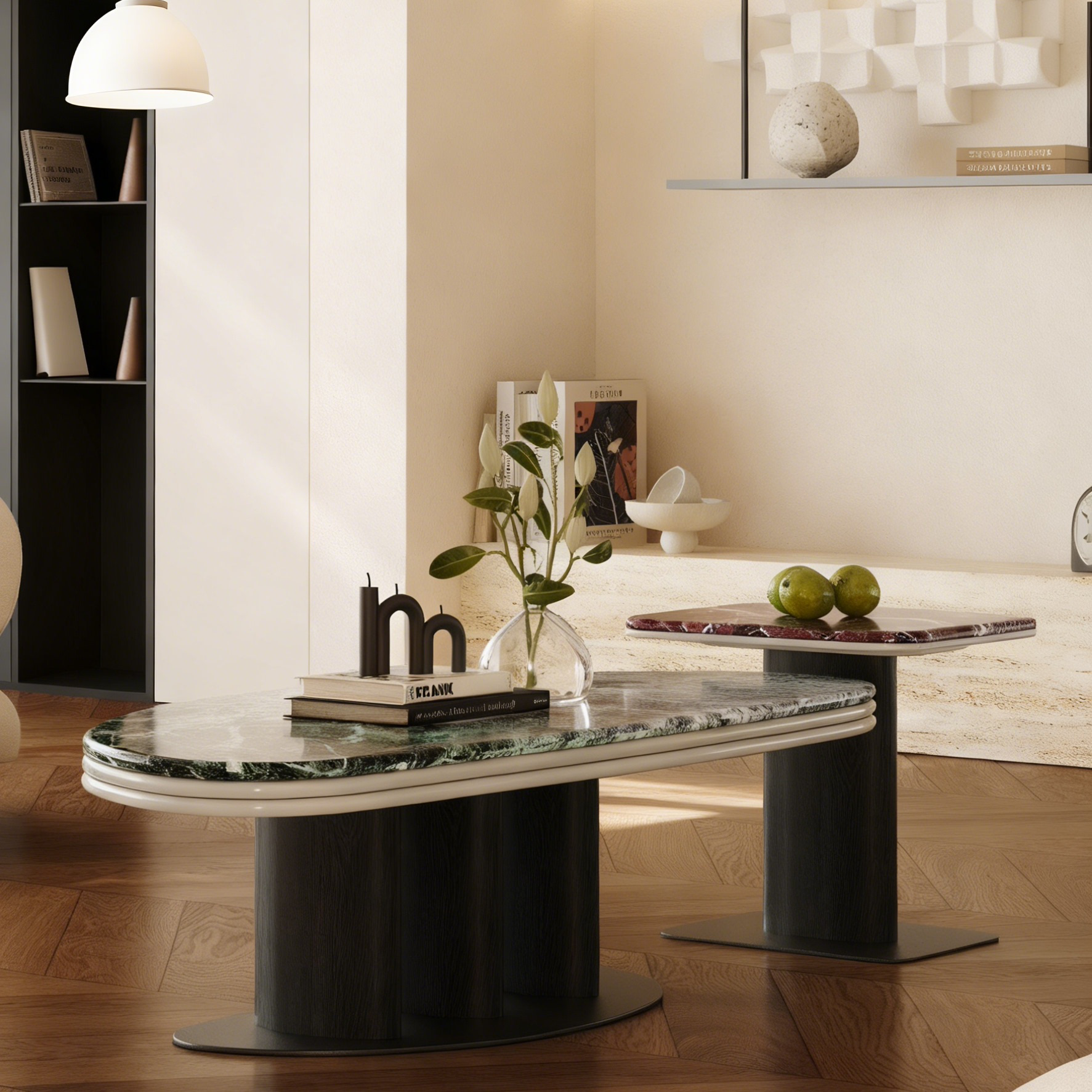 Gaoliang Coffee Table Light Luxury High-End Living Room Coffee Tables OEM/ODM (KF367)