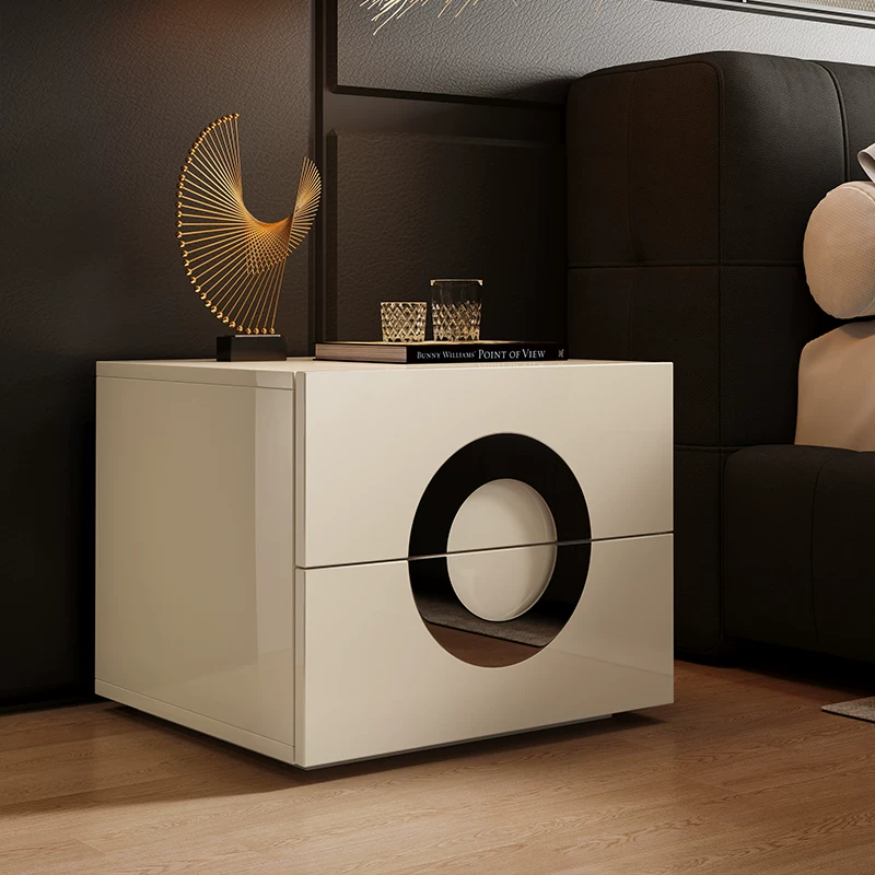 Gaoliang Beside Table Italian Light Luxury Minimalist Night Stand OEM/ODM (NT100)