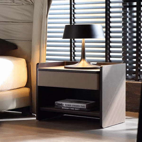 Gaoliang Nightstands Bedside Table with Drawer for Bedroom Nightstands OEM/ODM (NT25)