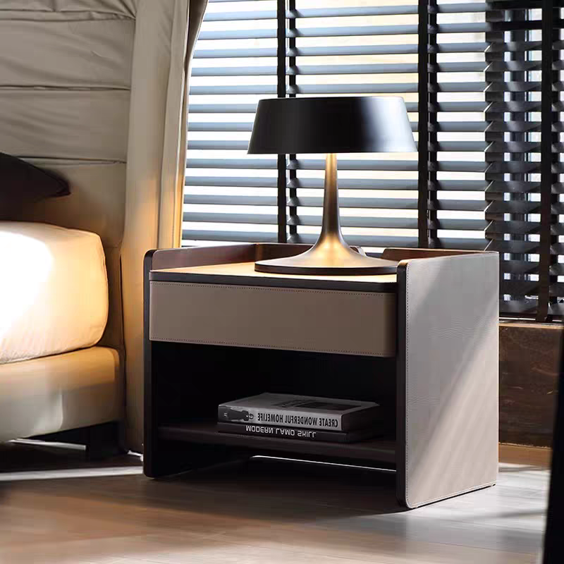 Gaoliang Nightstands Bedside Table with Drawer for Bedroom Nightstands OEM/ODM (NT25)