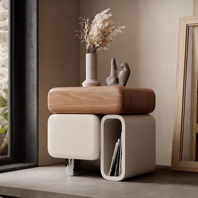 Gaoliang Nightstands Modern Bedroom Bedside Cabinet Nightstand Set OEM/ODM (NT93)