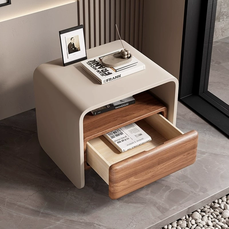 NT94 (2) Gaoliang Night Stand French Style Wooden Bedroom Nightstands OEM/ODM (NT94)