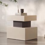 Gaoliang Night Stand Bedside Table Wooden Storage Bedroom Night Stand OEM/ODM (NT96)