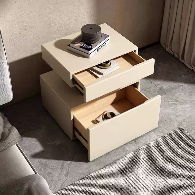 NT96 (2) Gaoliang Night Stand Bedside Table Wooden Storage Bedroom Night Stand OEM/ODM (NT96)