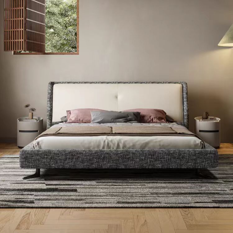 Gaoliang Bed Modern Soft Upholstered Bedroom Luxury Double Bed OEM/ODM (RC71)