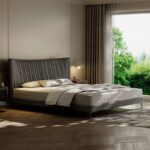 Gaoliang Bed Modern Soft Upholstered Bedroom Luxury Double Bed OEM/ODM (RC72)