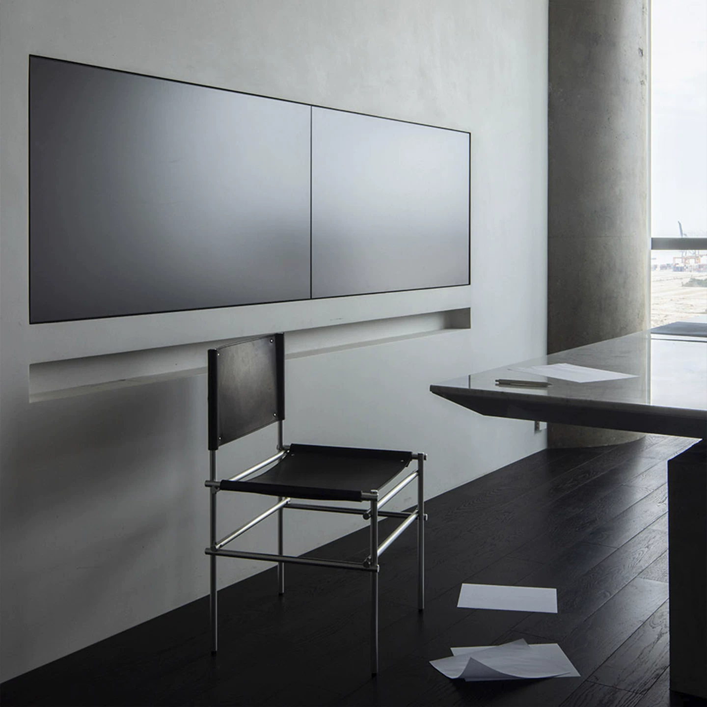 YZ238 (1) Gaoliang Dining Chair Italian Light Luxury Black Dining Chairs OEM/ODM (YZ238)