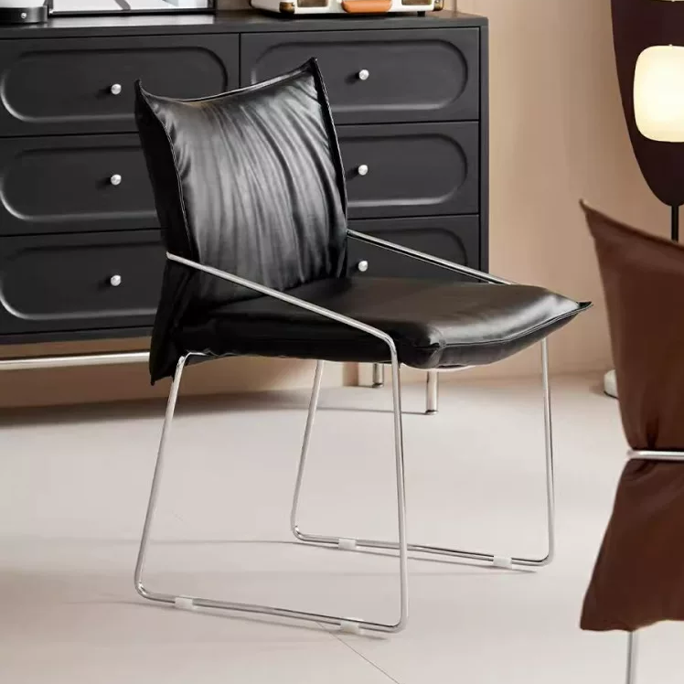 Gaoliang Dining Chair Modern Italian Minimalist Restaurant Dining Chairs OEM/ODM (YZ241)