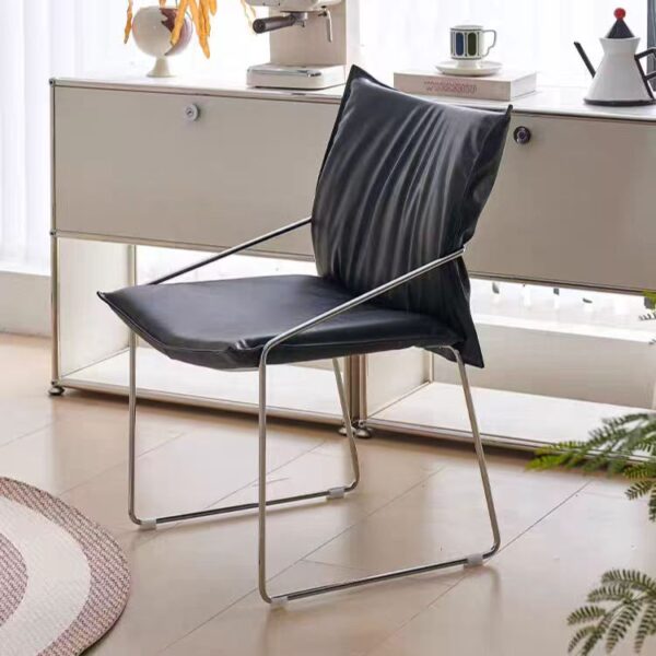 Gaoliang Dining Chair Modern Italian Minimalist Restaurant Dining Chairs OEM/ODM (YZ241)