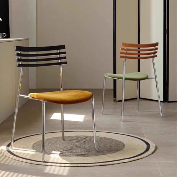 Gaoliang Dining Chair Modern Nordic Dining Room Chairs Metal OEM/ODM (YZ243)