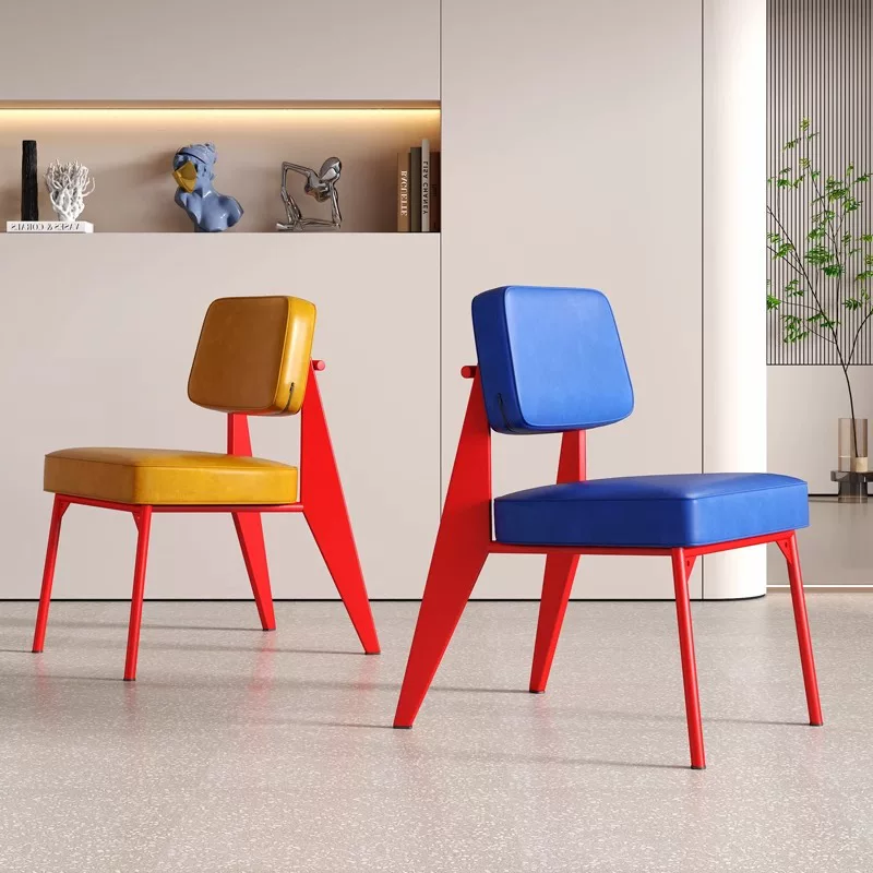 YZ244 (1) Gaoliang Dining Chair Mid Century Modern Colorful Dining Chairs OEM/ODM (YZ244)