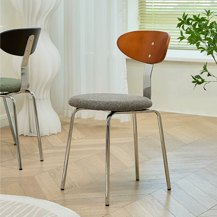 YZ246 (2) Gaoliang Dining Chair Nordic Dining Room Furniture Table Set 8 Chairs OEM/ODM (YZ246)