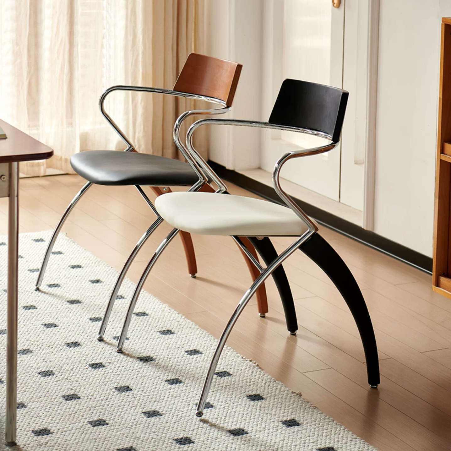 Gaoliang Dining Chair Modern Retro Creative Dining Chairs Set of 4 OEM/ODM (YZ251)