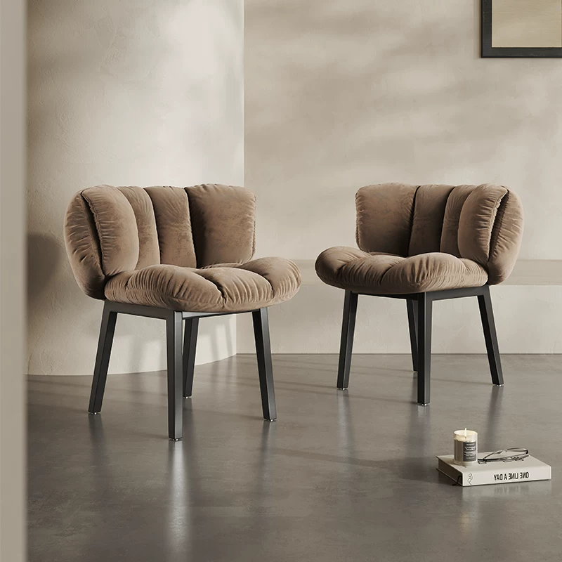 Gaoliang Dining Chair Italian Style Luxury Velvet Dining Chair OEM/ODM (YZ253)