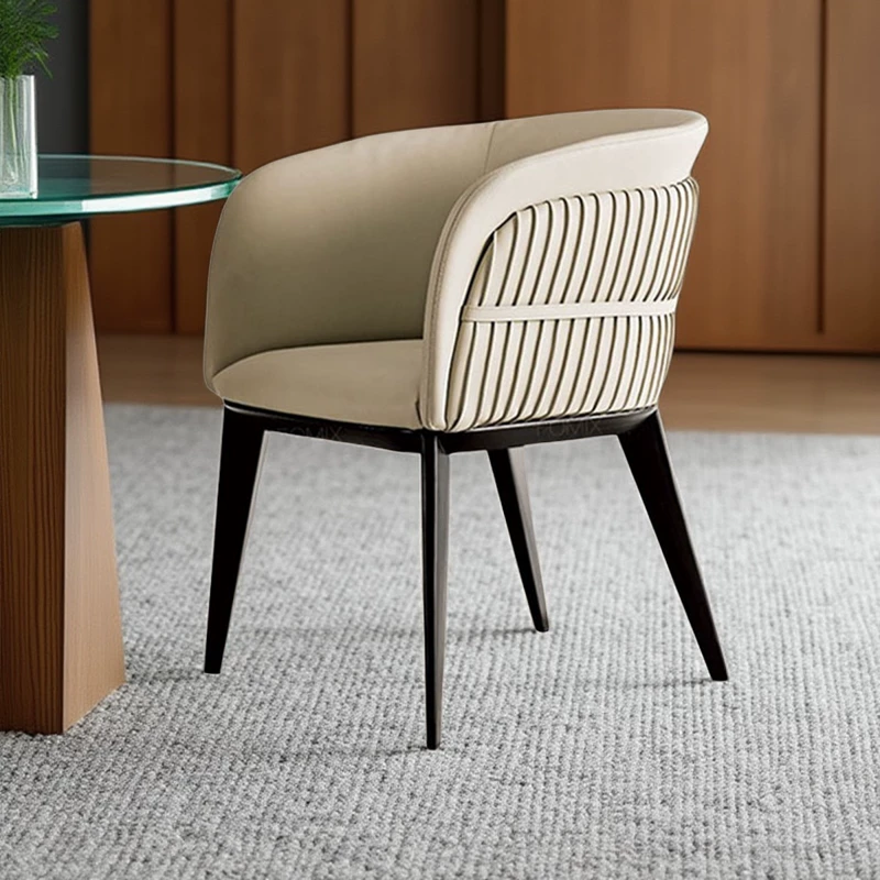 Gaoliang Dining Chair Faux Leather Negotiation Chair for Dining Room OEM/ODM (YZ254)