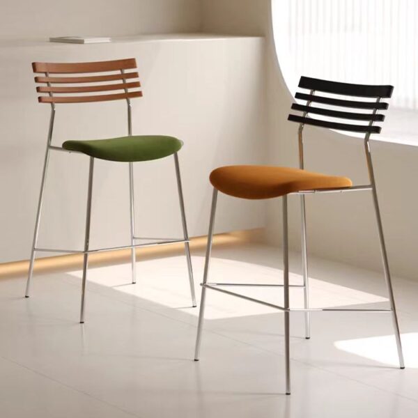 Gaoliang Bar Stool Nordic Classic Metal Bar Stools High Bar Chairs OEM/ODM (BY36)