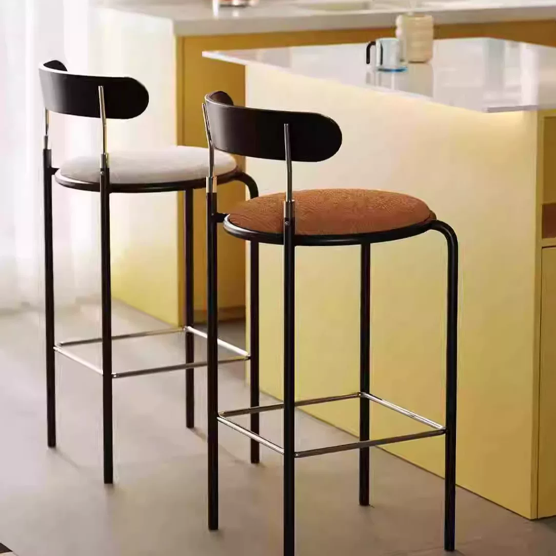 Gaoliang Bar Stool Modern Simple Black Bar Stool Chairs OEM/ODM (BY39)