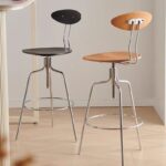 Gaoliang Bar Stool Modern Luxury Contemporary Adjustable High Stool OEM/ODM (BY40)