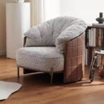 Gaoliang Accent Chair with Wood Luxury Designer Armchairs OEM/ODM (DY298)