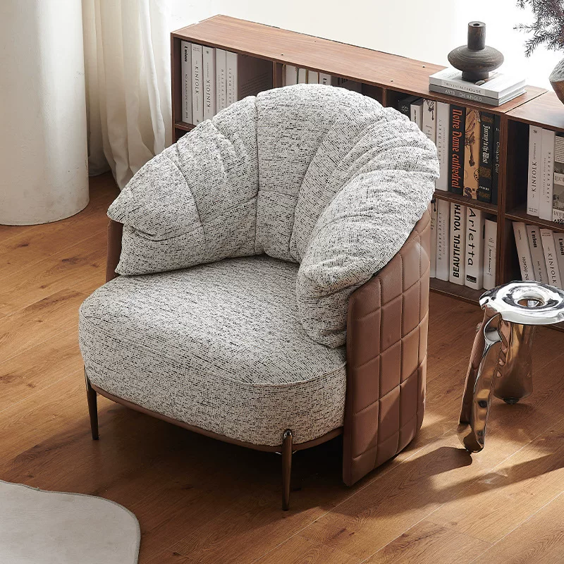 Gaoliang Accent Chair with Wood Luxury Designer Armchairs OEM/ODM (DY298)