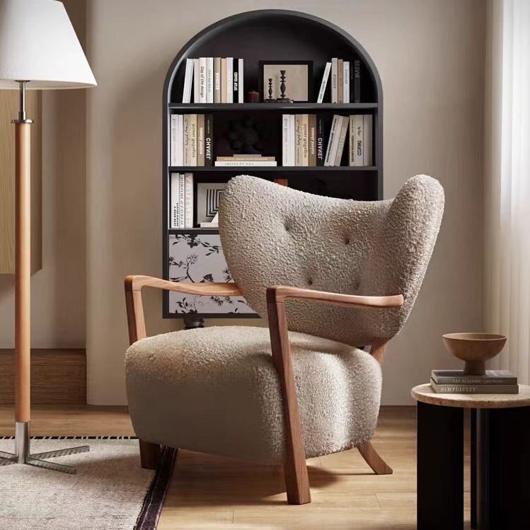 Gaoliang Accent Chair Luxury French Style Casual Retro Armchairs OEM/ODM (DY299)