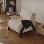 Gaoliang Accent Chair Cloud Fabric Designer Leisure Sofa Chair OEM/ODM (DY304)